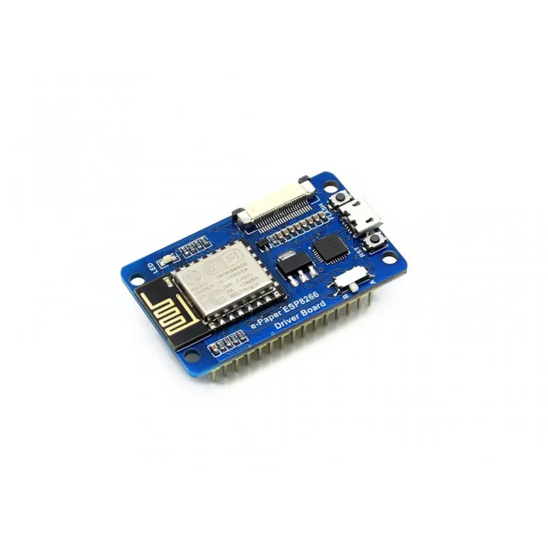 

Universal e-Paper Driver Board with WiFi SoC ESP8266 onboard, supports various Waveshare SPI e-Paper raw panels