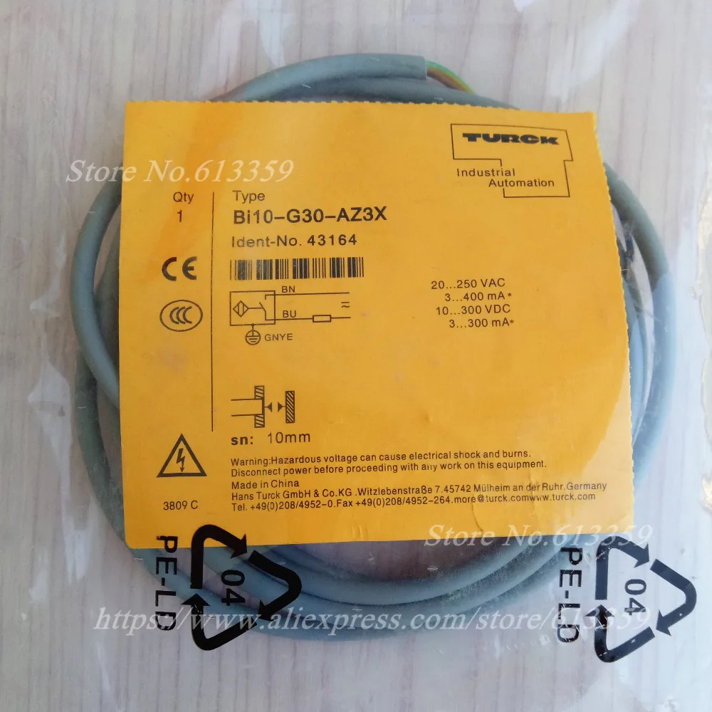 NI15-M30-AZ3X  NI15-G30-AZ3X  BI10-M30-AZ3X  BI10-G30-AZ3X Turck Proximity Switch Sensor New High-Quality