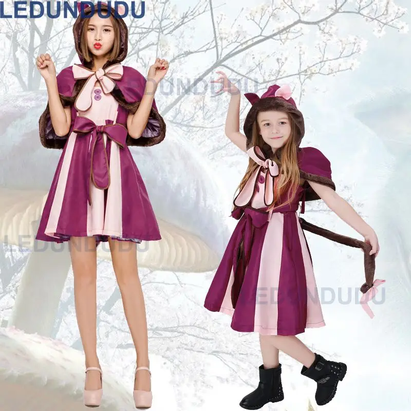 

Fashion Cute Cat Cosplay Dress Adult Kids Princess Halloween Fancy Party Suit Costumes