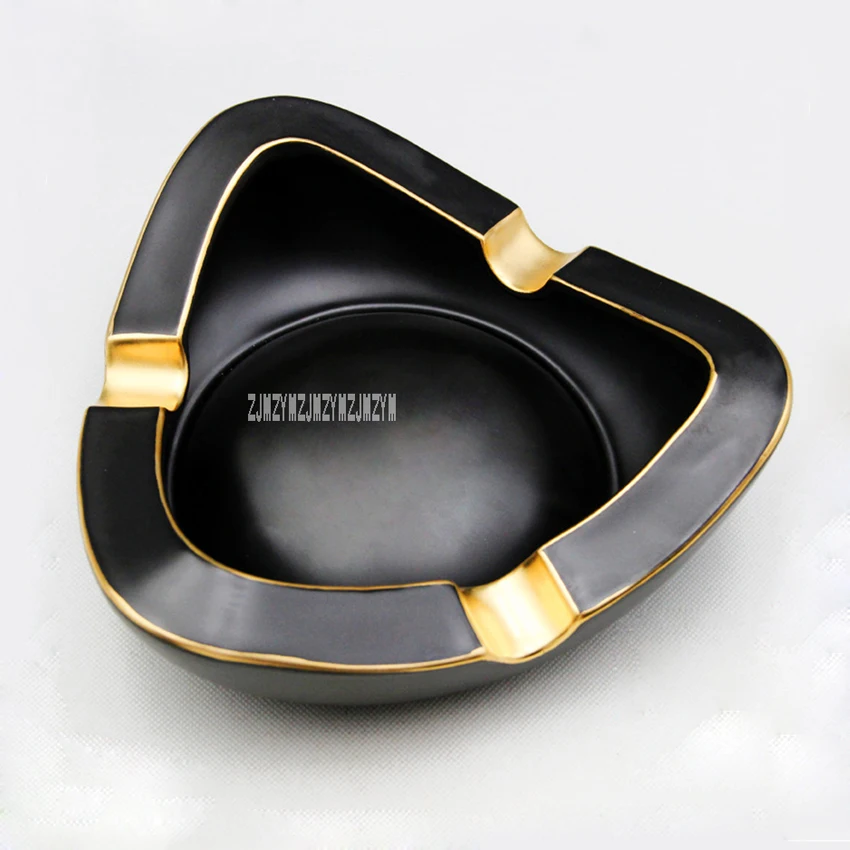 New Arrival Creative High-end Cigar Ashtray High-quality Ceramic Cigar Ashtray Household Thickening Luxury Ashtray Home Gift Box