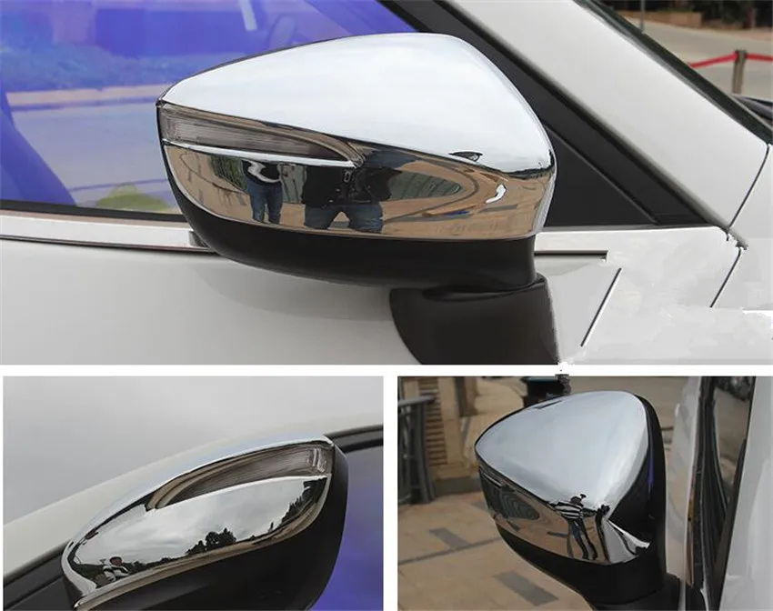 

2Pcs/Pair Car Auto Exterior Front Side Rearview Mirror Cover Trim Styling Sticker For Mazda CX-5 2015 Car-covers