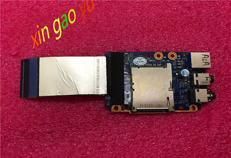 

for Lenovo Y580 USB Audio Board w/ cable LS-8003P QIWY3 QIWY4 USB2.0 100% test ok