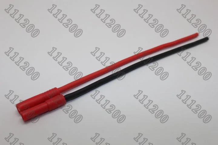 HXT 4 MM 3.5 MM Lipo Batteria Connettore con 10 cm Filo 12AWG Barca Aereo Elicottero