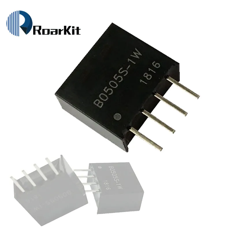 Módulo de alimentación CC/CC de 5V a 5V, nuevo B0505S-1W, aislamiento de 1000VDC, 5 uds.