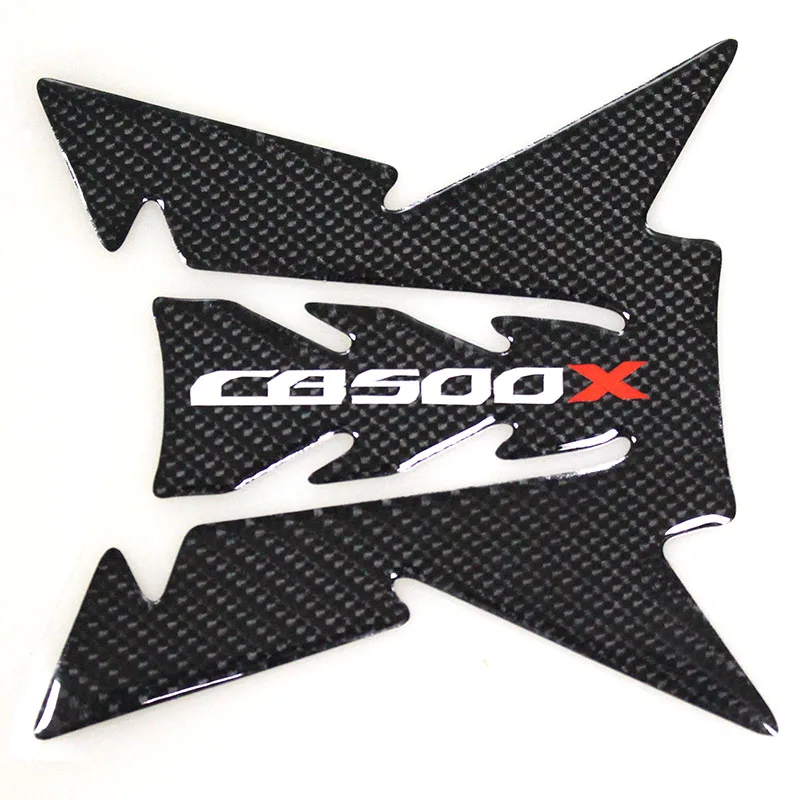 K-sharp K-CTPP-34 Carbon 3D ADESIVI Sticker Decal Emblem Protection Tank Pad Cas Cap Fit HONDA CB500X