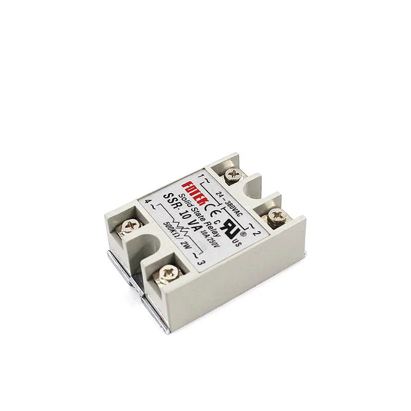 YJCAL Solid State Relay SSR-10VA SSR-25VA SSR-40VA 10A 25A 40A Relais Regulator 24-380VAC Output SSR 10VA 25VA 40VA