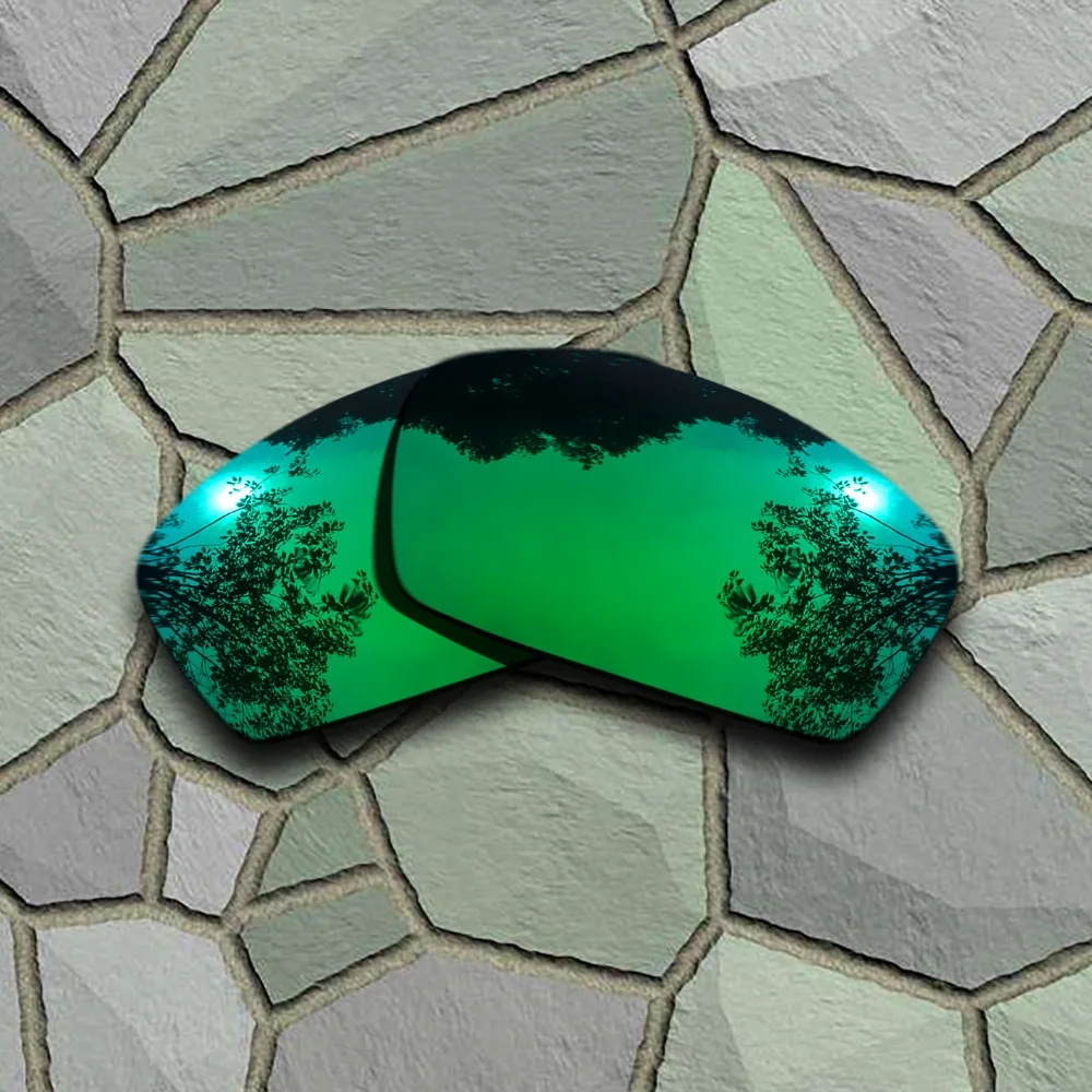 Jade Green Sunglasses Polarized Replacement Lenses for Oakley Square Whisker