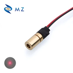 Hot Selling 4mm 650nm 3mW Industrial Grade APC Driver Red Dot Mini Laser Module