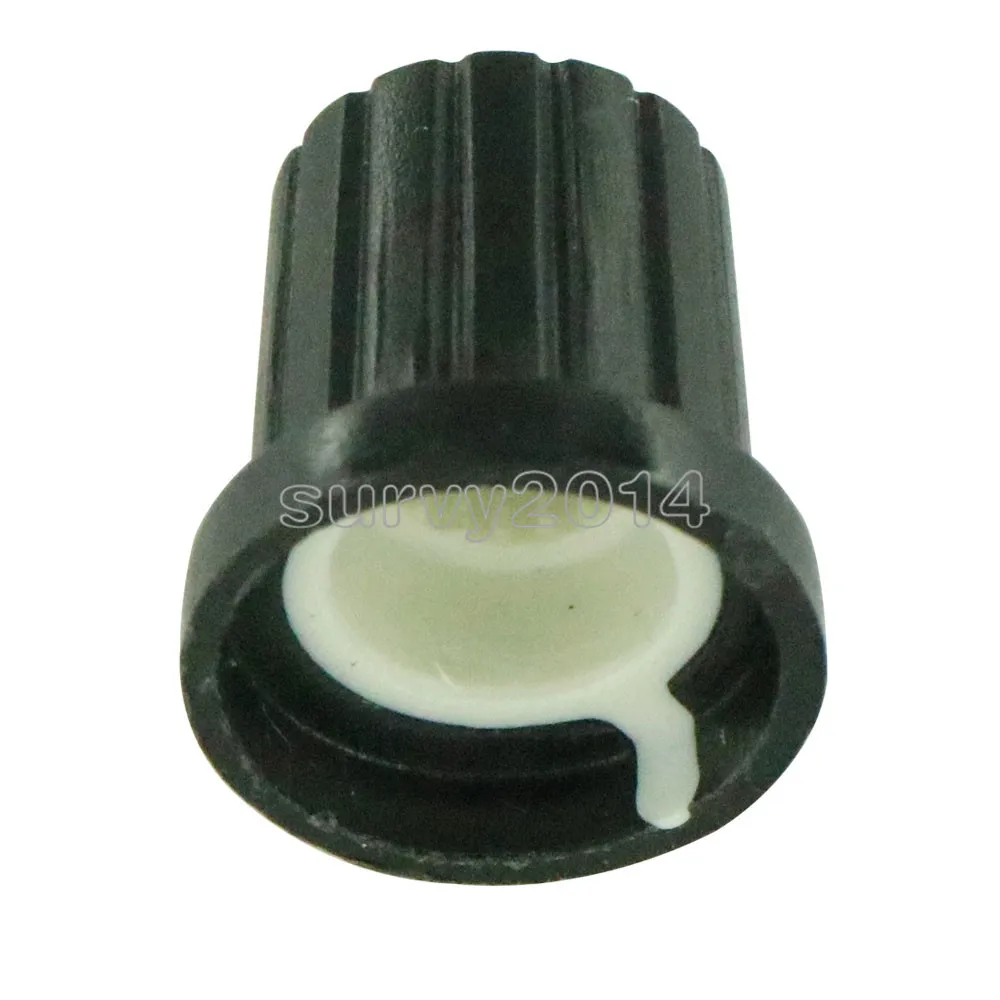 Резистор потенциометра 1 шт., 1 к 10 к 20 к 50 к 100 к 500 к ом 3-контактный линейный конический роторный потенциометр для Arduino с крышкой