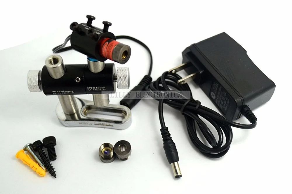 Red Laser 650nm 660nm 100 mW Laser Dot/Baris/Lintas Modul w/Adapter & Heatsink