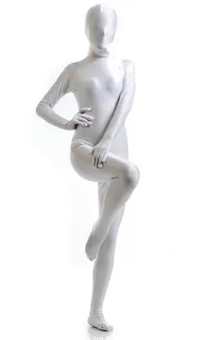 Bodysuit de nylon spandex para homens e mulheres, Zentai de corpo inteiro, roupas apertadas, traje de Halloween