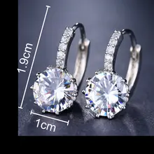 AAA CZ Stud Earrings 10 Colors #2
