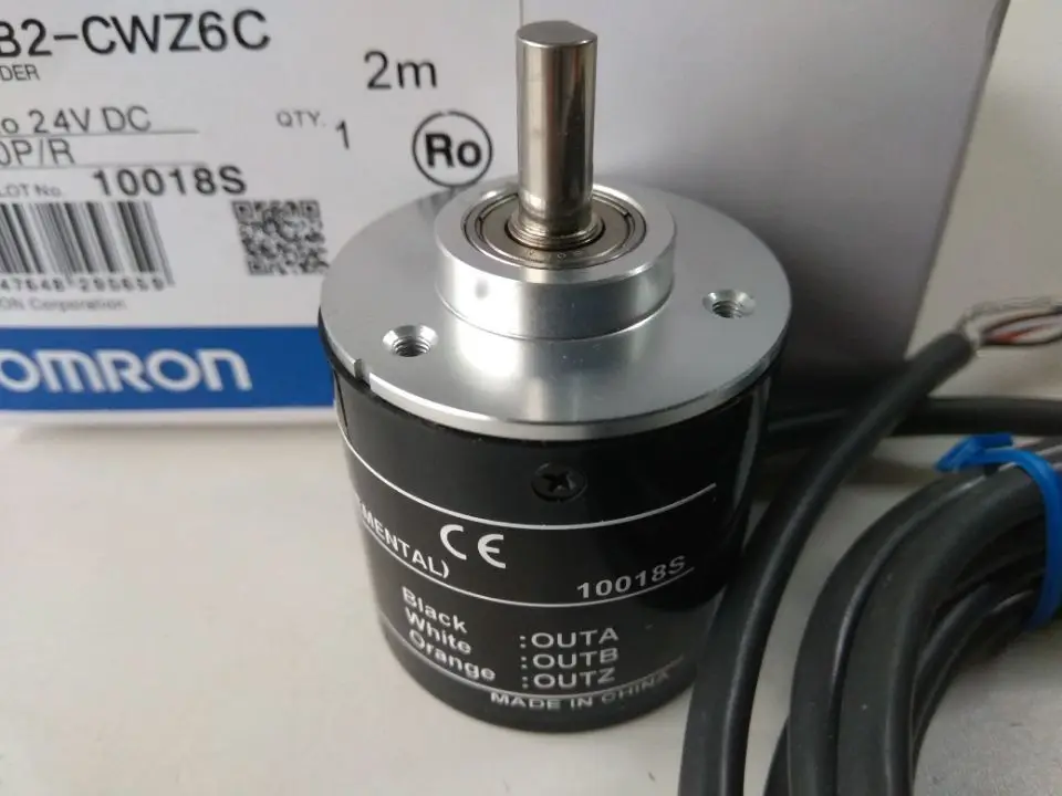 

1 pc OMRON 500P Incremental Rotary Encoder 500p/r 5-24v DC E6B2-CWZ6C NPN