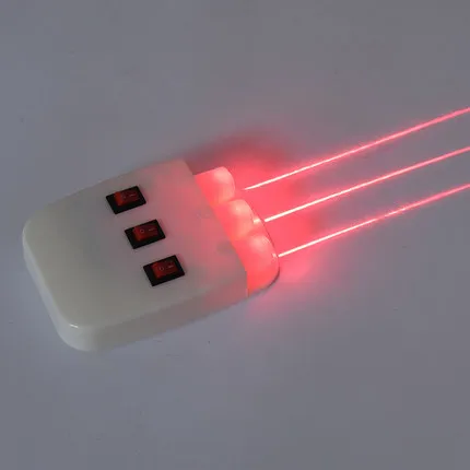 

Физическая оптическая лабораторное оборудование, трехстрочный источник света, полупроводниковый лазер, параллельный источник светильник 10*6*2,5 см, бесплатная доставка