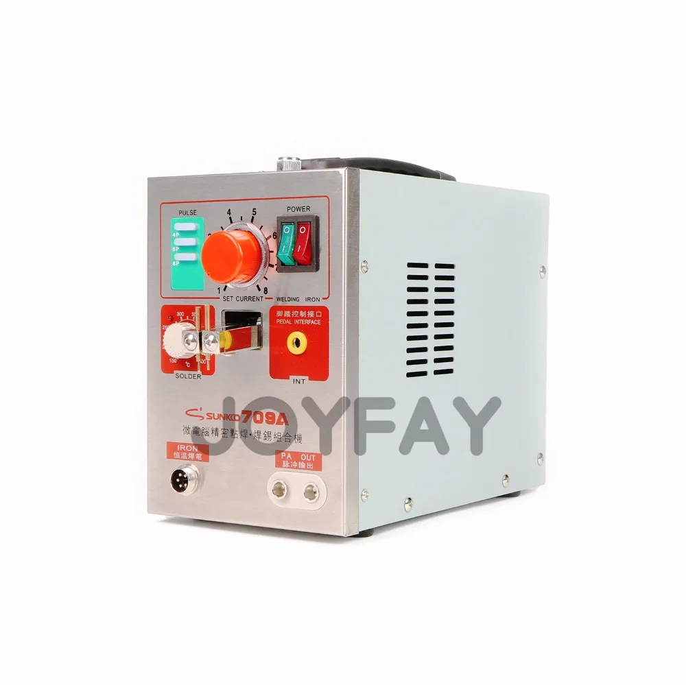 Spot Welder SUNKKO 709A Battery Spot Welder  for 18650 Lithium-ion Battery Pulse Welder Welding Soldering Machine 1.9 kw 220V