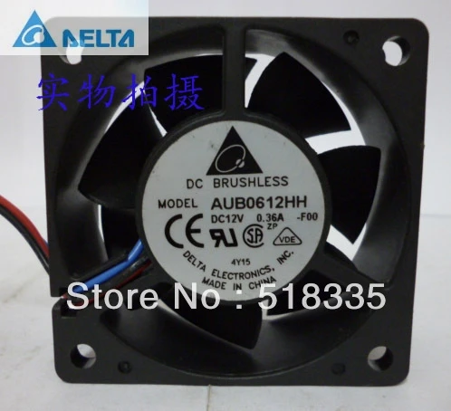 

for delta 6025 12V 0.36A 3-wire AUB0612HH Server Inverter Cooling fan