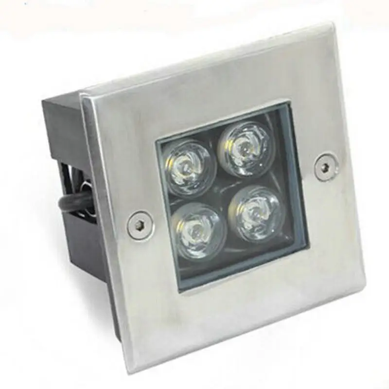 

4W LED Underground Light Waterproof IP68 Buried Floor Outdoor Lamp Garden/Grass Land/Stage/Bar/Square Lighting