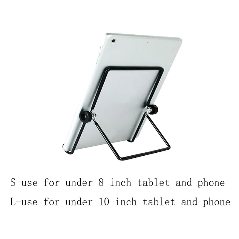 Draagbare Opvouwbare Metalen Tablet Stand Verstelbare Telefoon Tablet Universele Desktop Houder Koeren Voor Ipad Iphone Tablet 5-10"