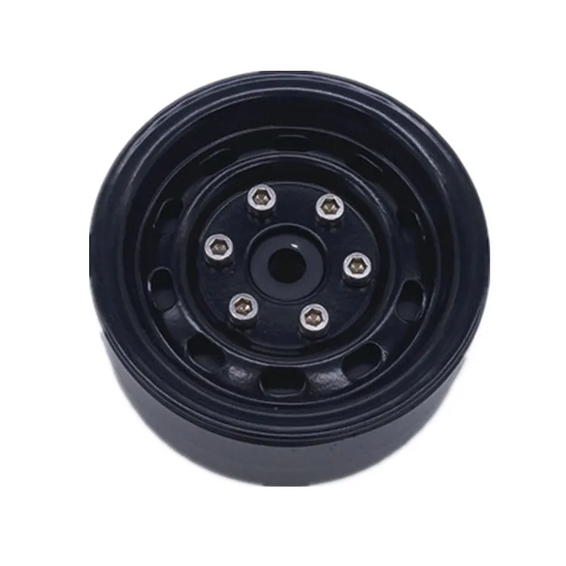 4Pieces Alloy Climbing Car 1.9inch Wheel Rim 54*26mm 12mm Hex Adapter Wheel Hub For RC 4WD TRX4 Axial SCX10 90046 D90 RC Cars