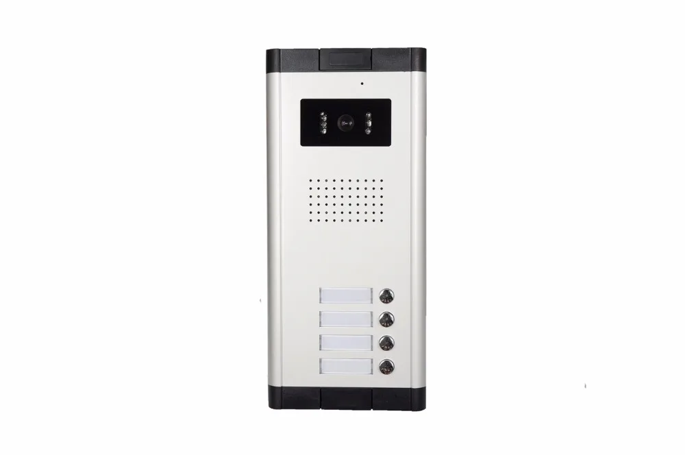 Yobang Security 4 Wired Video Door Phone Intercom System 7