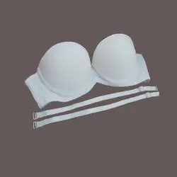 BRZFMRVL Fashion Sexy Bra 1/2 Black White Color Push Up Bra AB Cup Diamond Seamless Bra Women Underwear top chest Suitable Bra