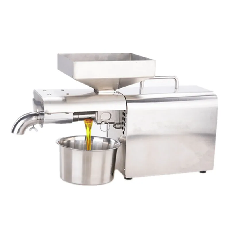 Commercial stainless steel olive nut oil cold press machine for sale