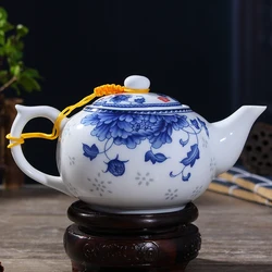 Jingdezhen 150ml porcelain blue and white ceramic teapot  kettle kung fu teapot flower pattern tea pot Promotion!