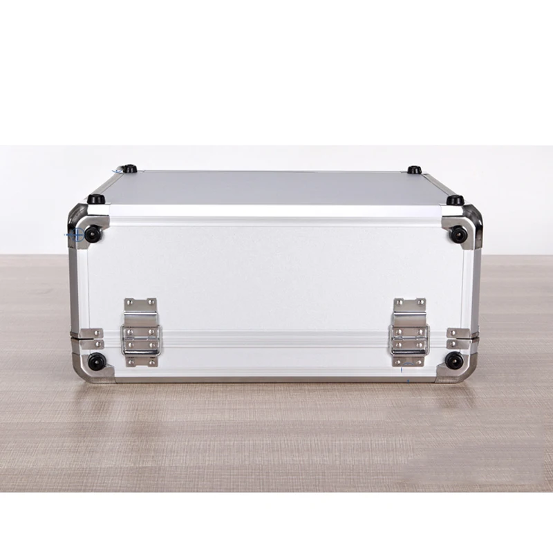 450*360*200mm Tool Box Aluminum Alloy Hardware Toolbox Large Capacity Tool Case Suitcase File Box Portable Storage Case