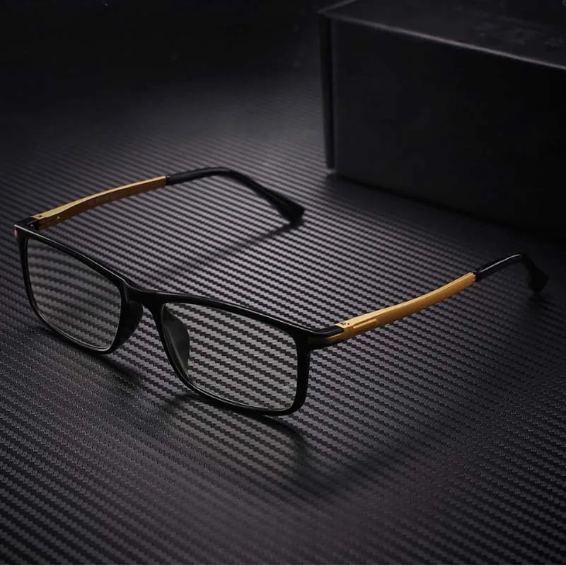 New high-end men and anti-blue reading glasses fashion anti-fatigue anti-radiation reading glasses