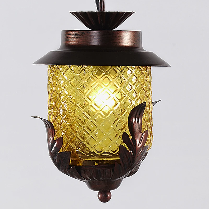 Ananas Corrider Chain Pendant Lamp Vintage 8