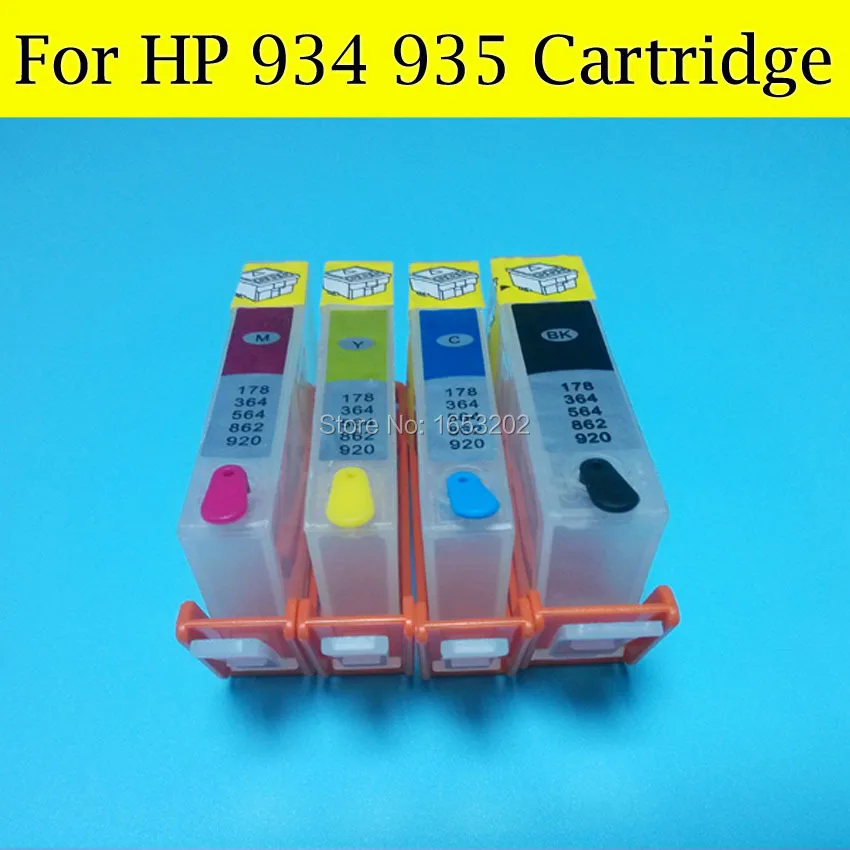 4 Color Latest Firmware Versio Ink Cartridge For HP 934XL HP 935 XL Officejet Pro 6830 6230 6835 6815 6812 Printer With ARC Chip