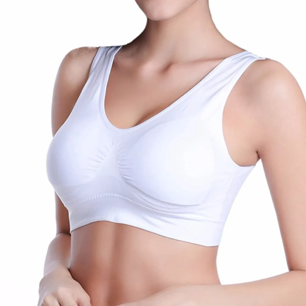 Sexy backless push up bra women big size padded bras plus size wireless brassiere comfortable seamless bra