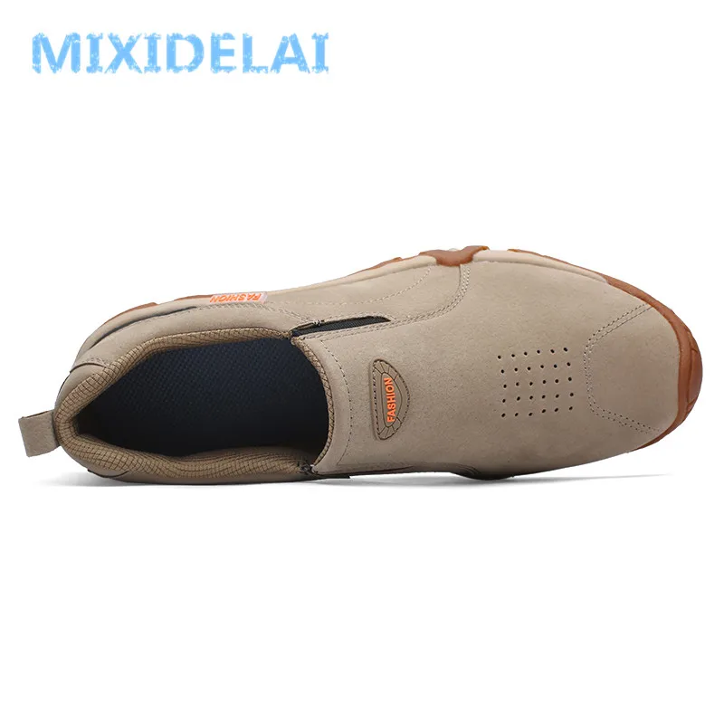 MIXIDELAI 2024 Spring Autumn Men\'s Casual Shoes Outdoor Loafers Sneakers For Men Shoes Male Footwear Walking Comfortable Slip-On