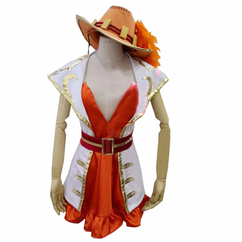 

20124 15th Anniversary Nami Cosplay Costume Full Set Custom Made Any Size