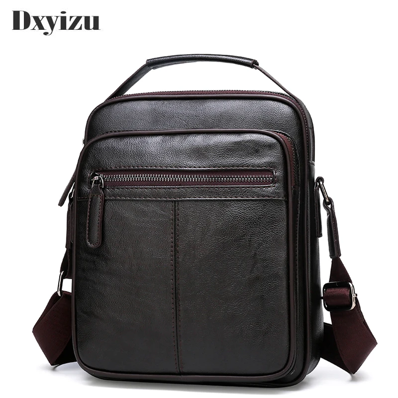 2023 Casual Soft Leather Handbag Small Single Shoulder Bag Crossbody Retro Hot Sale Messenger Bags For Male Business Handbag