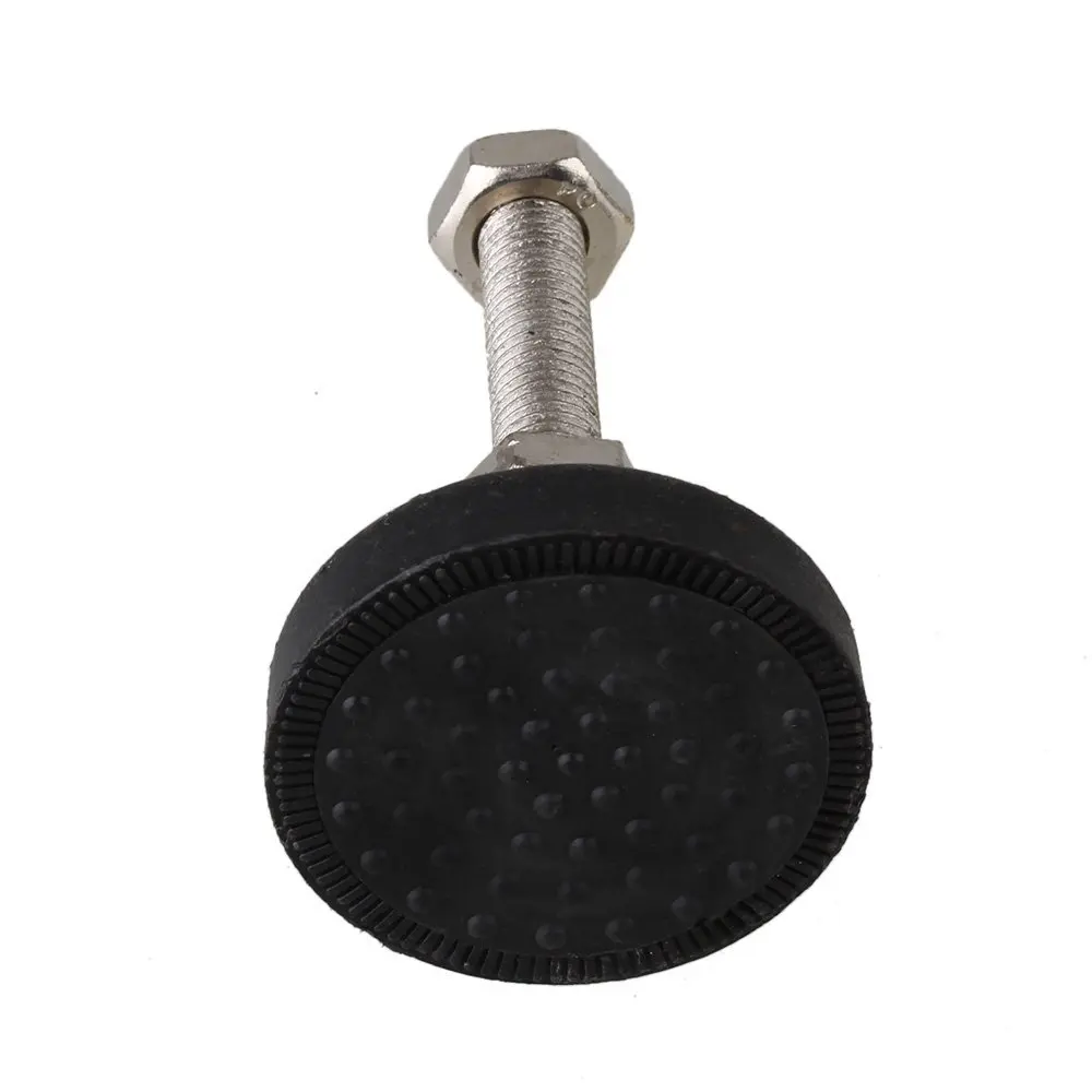 50mm Dia Nylon Base M10 x 50mm Threaded Universal Joint Adjustable Levelling Feet Furniture Glide Pad Every pack 10 or 6or 4Pcs