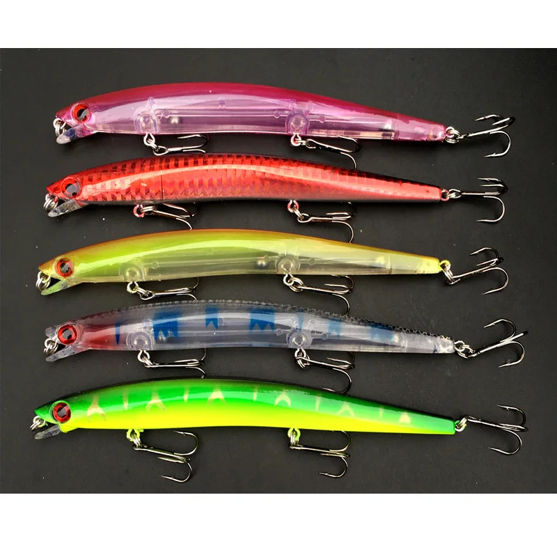 Fishing Lure Minnow 13g/13cm Artificial Lures Hard Bait 0.5-1m 5 Colors Lures 1 Piece Sale