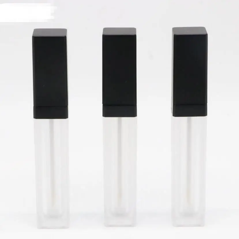 6ML 100pcs DIY Lip Gloss Tube,Matte Lip Balm Packaging Container,Empty Frosted Lip Gloss Tube