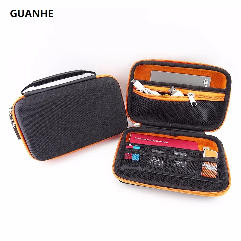 GUANHE-حقيبة محرك أقراص فلاش USB مقاس 2.5 بوصة ، حقيبة احتياطية Seagate ، نحيف للغاية/WD ، نحيف للغاية ، لجهاز Nintendo 3DS XL/3DS