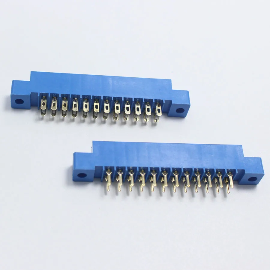 5PCS/LOT 805 Series 24 Pin Game Card Socket Edge Connector 3.96MM Pitch Female JAMMA Connector for Arcade Game Machine