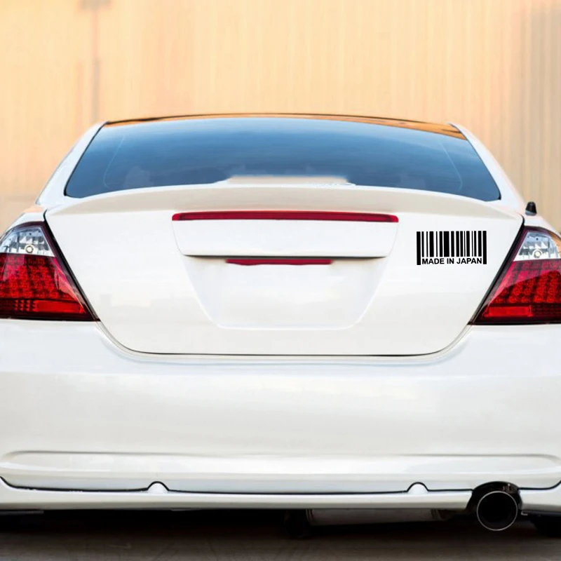 15.5CM*7.5CM Made In Japan Decal JDM Stickers Vinyl Turbo Racing Window illest Boost Car Dope Car Stickers image 3