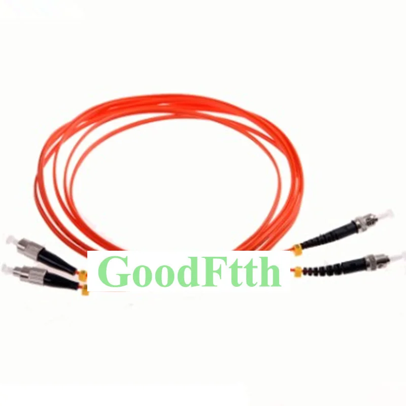 Fiber Patch Cord Multimode OM1 62.5/125 FC-ST ST-FC Duplex GoodFtth 20m 25m 30m 35m 40m 50m 60m 70m  80m 100m