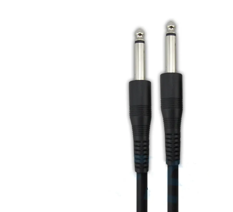 6.5/6.3/6.35 to 6.5 lineNickel plating toward male to male mono audio line cables Audio and video signal lines Cable line