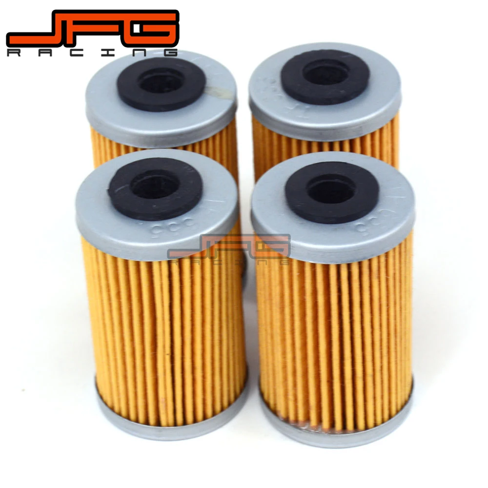 4 Pcs Oil Filter Cleaner For Husqvarna FE450 FE501 Husaberg FC450 FE450 FS450 FC550 FE550 FS550 FE650 FS650 Dirt Bike Motorcycle