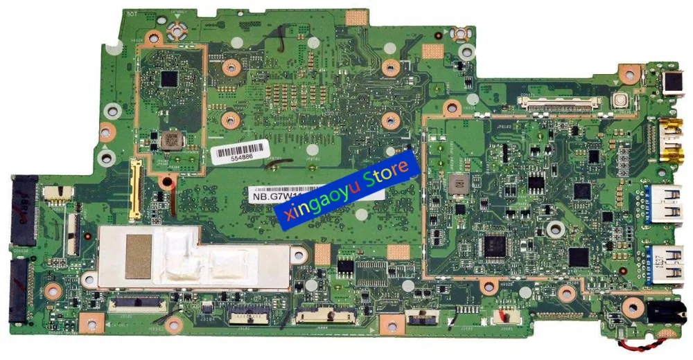 NB.G7W11.00S NBG7W1100S Laptop Motherboard For ACER R5-471T P4HCJ PEV:2.0 i7-6500U 2.5Ghz CPU 8GB RAM