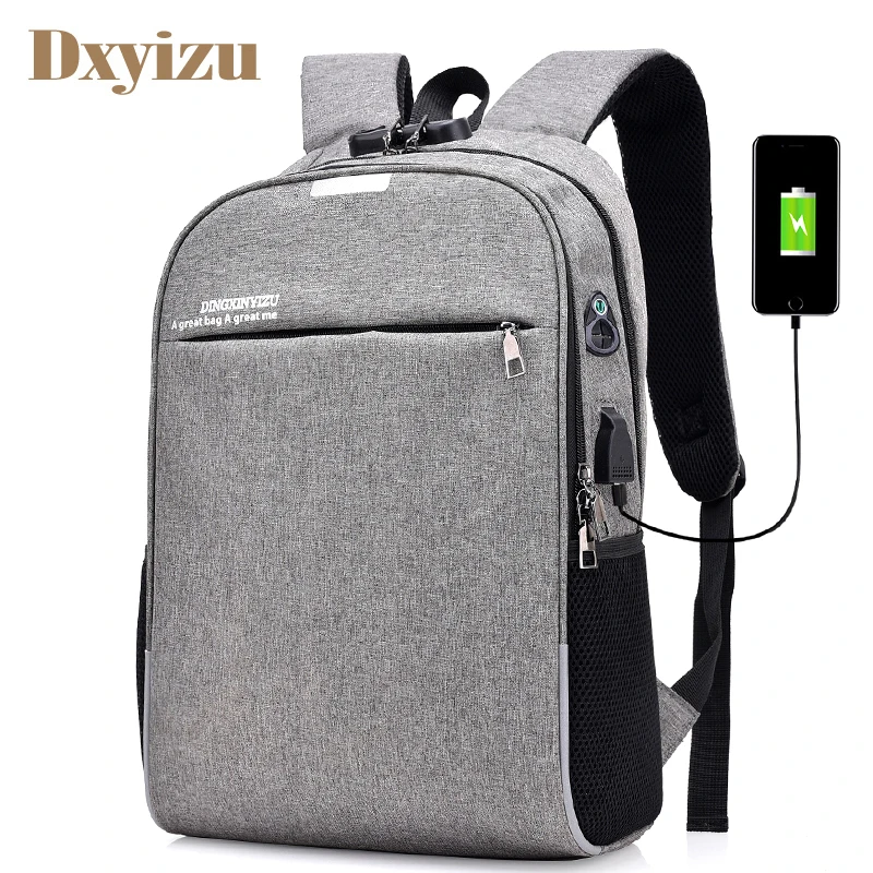 

Coded Lock Backpack Casual Usb Charging Notebook Laptop Bags Anti Theft Men's School Bag Unisex Travel Large Capacity Backpacks