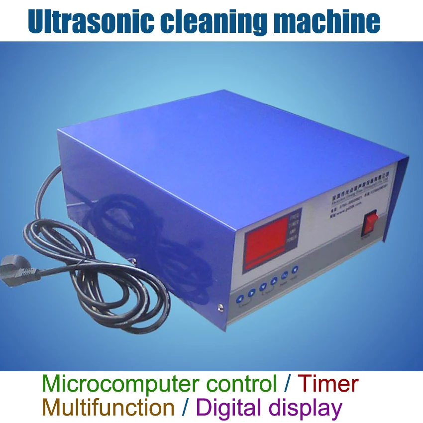 1PC Multifunctional Ultrasonic Generator 1200W/28khz With Power Adjustable,Timer, Protection, Digital Display