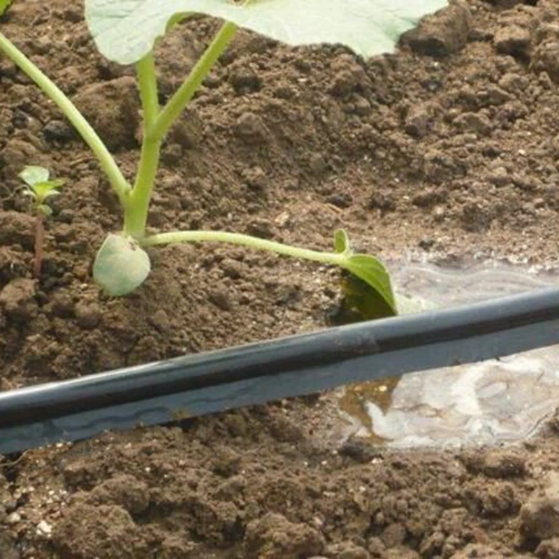 Tuyau d'irrigation goutte à goutte agricole, type labyrinthe à lame unique, ruban goutte à goutte, jardin, plantes végétales, tuyau d'arrosage, 50m, 100m, 16mm