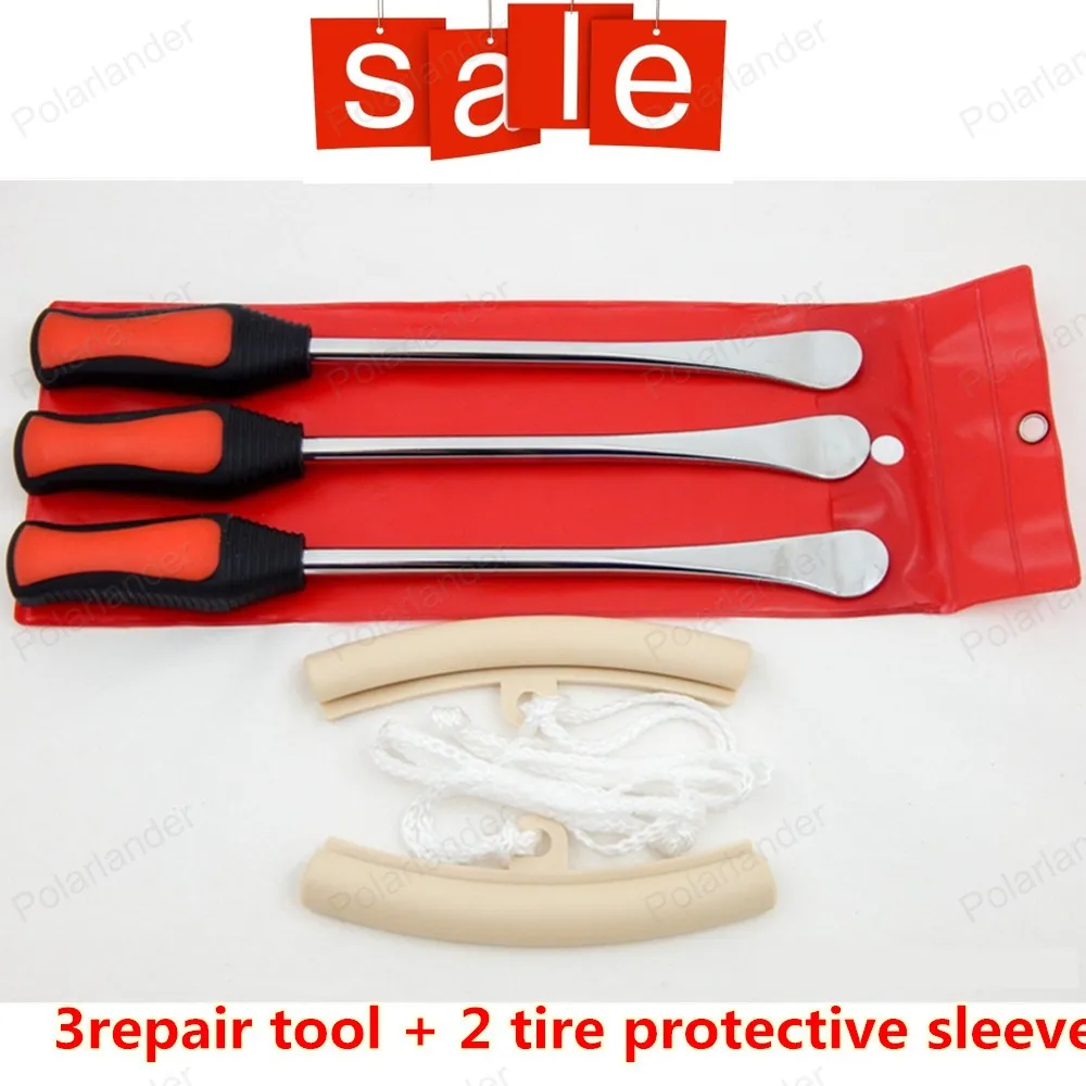 

Hot sale 2 Rim Protectors and Carry Case Motorcycle Tire Repair Tool Lever Spoon Set