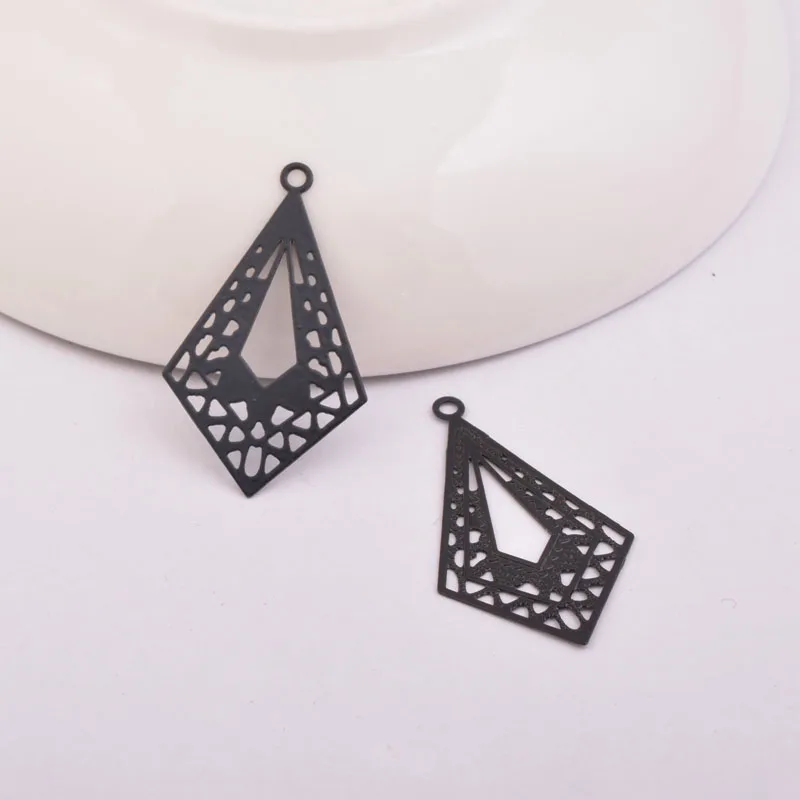 50 Stück AB778 19*32mm Unregelmäßige Charms-Verbinder Passend für DIY-Armbänder, -Halsketten und Schmuckzubehör – Detail 5